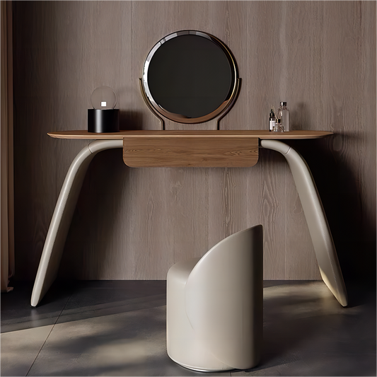 Minimalist Style Solid Wood Dressing Table