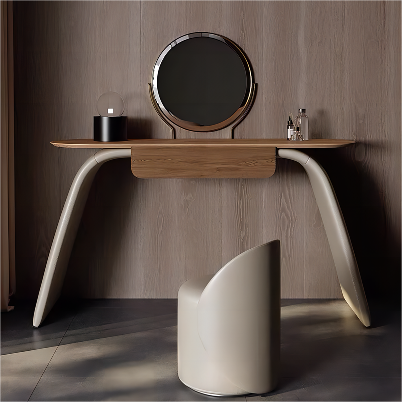 Minimalist Style Solid Wood Dressing Table